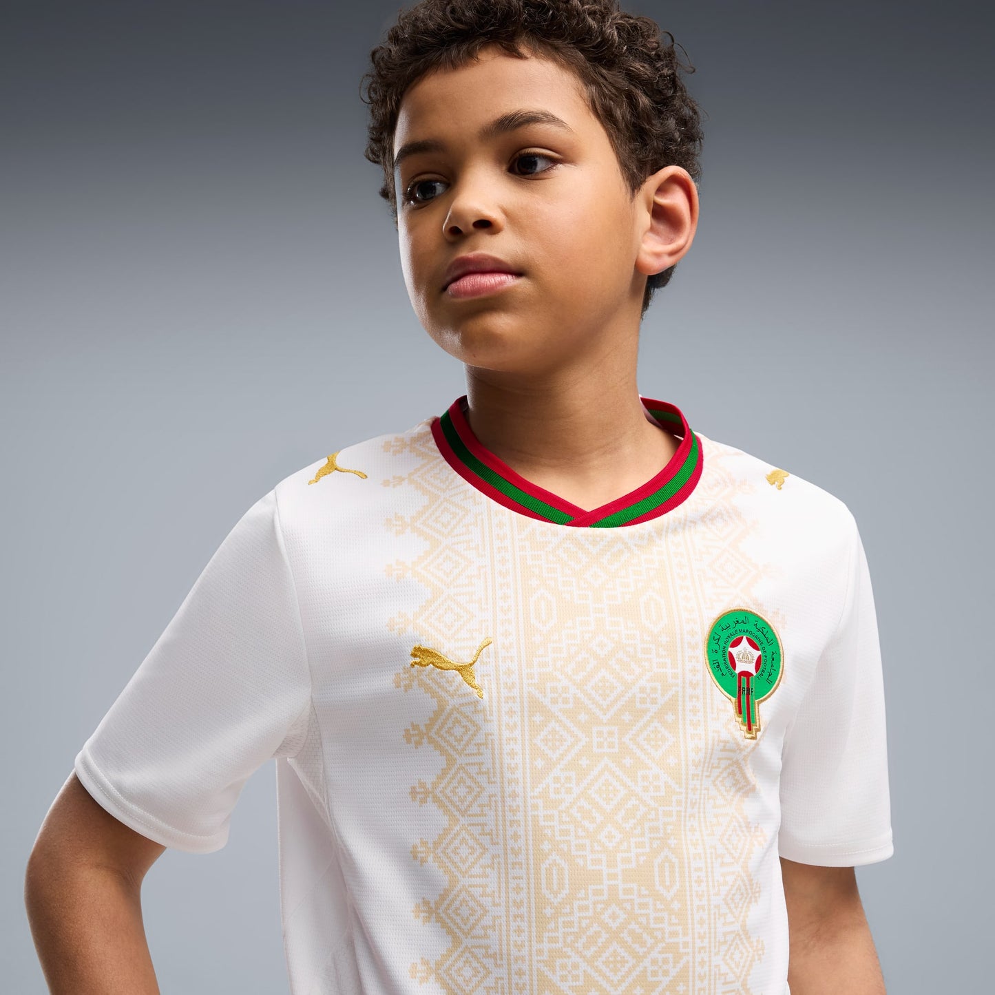 قميص المنتخب المغربي للأطفال الثاني 2026