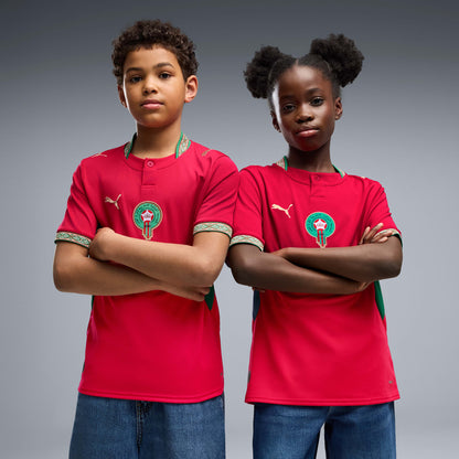 قميص المنتخب المغربي للأطفال الأساسي 2026